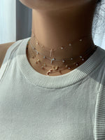 Load image into Gallery viewer, Plain Initial Hanging Necklace - HIBA JABER