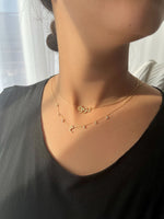Load image into Gallery viewer, Plain Initial Hanging Necklace - HIBA JABER