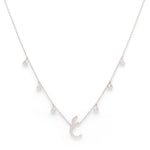 Load image into Gallery viewer, Plain Initial Hanging Necklace - HIBA JABER