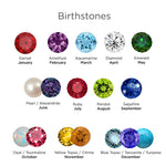 عرض الصورة في المعرض، Plain Initial Open خاتم مع a Gemstone - HIBA JABER