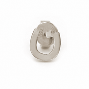 Plain Single Initial Earring - Single Piece - HIBA JABER