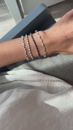 Load and play video in Gallery viewer, ombre-radian-pear-sapphire-blue-bracelet