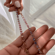 Rainbow Sapphire Pear Bracelet - HIBA JABER