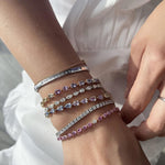 Load image into Gallery viewer, Rainbow Sapphire Pear Bracelet - Jumbo - HIBA JABER
