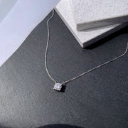 Round Brilliant Diamond Necklace - HIBA JABER