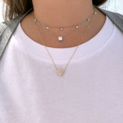 Round Brilliant Diamond Necklace - HIBA JABER