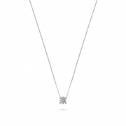 Round Brilliant Diamond Necklace - HIBA JABER