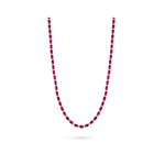 Load image into Gallery viewer, Ruby &amp; Diamond Necklace - HIBA JABER
