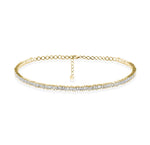 تحميل الصورة في عارض المعرض, Scattered Baguette Flexi Necklace/ 2.8cts - HIBA JABER
