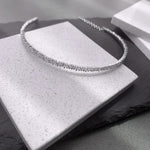 تحميل الصورة في عارض المعرض, Scattered Baguette Flexi Necklace/ 2.8cts - HIBA JABER
