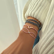 Scattered Multi Sized Blue Sapphire Bracelet - HIBA JABER