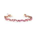 Load image into Gallery viewer, Scattered Pear Sapphire Bracelet - HIBA JABER
