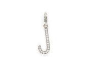 Single Initial Pendant | Set in Diamonds - HIBA JABER