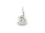 Load image into Gallery viewer, Single Initial Pendant | Set in Diamonds - HIBA JABER
