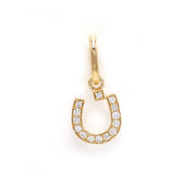Single Initial Pendant | Set in Diamonds - HIBA JABER