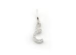 Load image into Gallery viewer, Single Initial Pendant | Set in Diamonds - HIBA JABER

