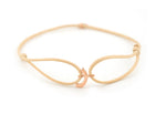 Load image into Gallery viewer, Single Initial Thread Bracelet - Plain - HIBA JABER
