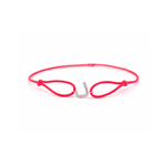 Load image into Gallery viewer, Single Initial Thread Bracelet - Plain - HIBA JABER