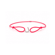 Single Initial Thread Bracelet - Plain - HIBA JABER