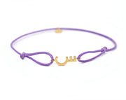 Single Initial Thread Bracelet - Plain - HIBA JABER