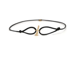 تحميل الصورة في عارض المعرض, Single Initial Thread Bracelet - Set in Diamonds - HIBA JABER
