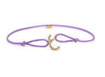 تحميل الصورة في عارض المعرض, Single Initial Thread Bracelet - Set in Diamonds - HIBA JABER
