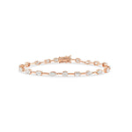 Load image into Gallery viewer, Spaced out Multi - Shaped Diamond Bracelet - HIBA JABER
