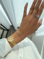 عرض الصورة في المعرض، Spaced Out Princess - Shaped Diamond Bracelet - HIBA JABER
