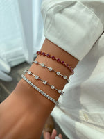 عرض الصورة في المعرض، Spaced Out Princess - Shaped Diamond Bracelet - HIBA JABER