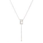 تحميل الصورة في عارض المعرض, T shape necklace - 3a &amp; noon Two Letters and one set in diamonds - HIBA JABER

