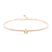 Teardrops from Sri Lanka - Blue Bracelet - HIBA JABER