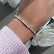Tennis Bracelet / 5.05 cts - HIBA JABER