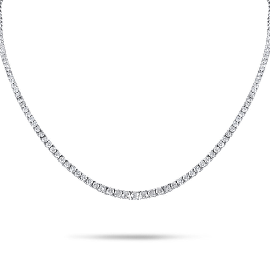 Tennis Necklace/ 4.4cts - HIBA JABER