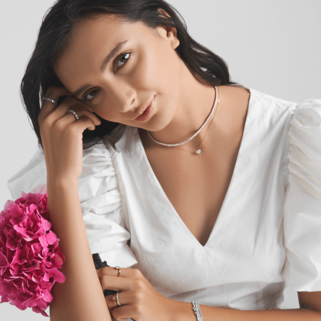 Tennis Necklace/ 4.4cts - HIBA JABER