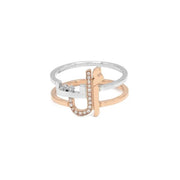 The Double Banded Ring - HIBA JABER