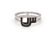 The Double Banded Ring - HIBA JABER