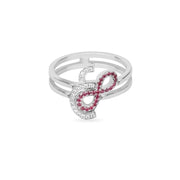 The Double Banded Ring - HIBA JABER