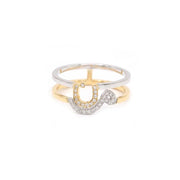 The Double Banded Ring - HIBA JABER