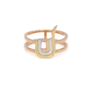 The Double Banded Ring - HIBA JABER