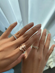 The Double Banded Ring - HIBA JABER
