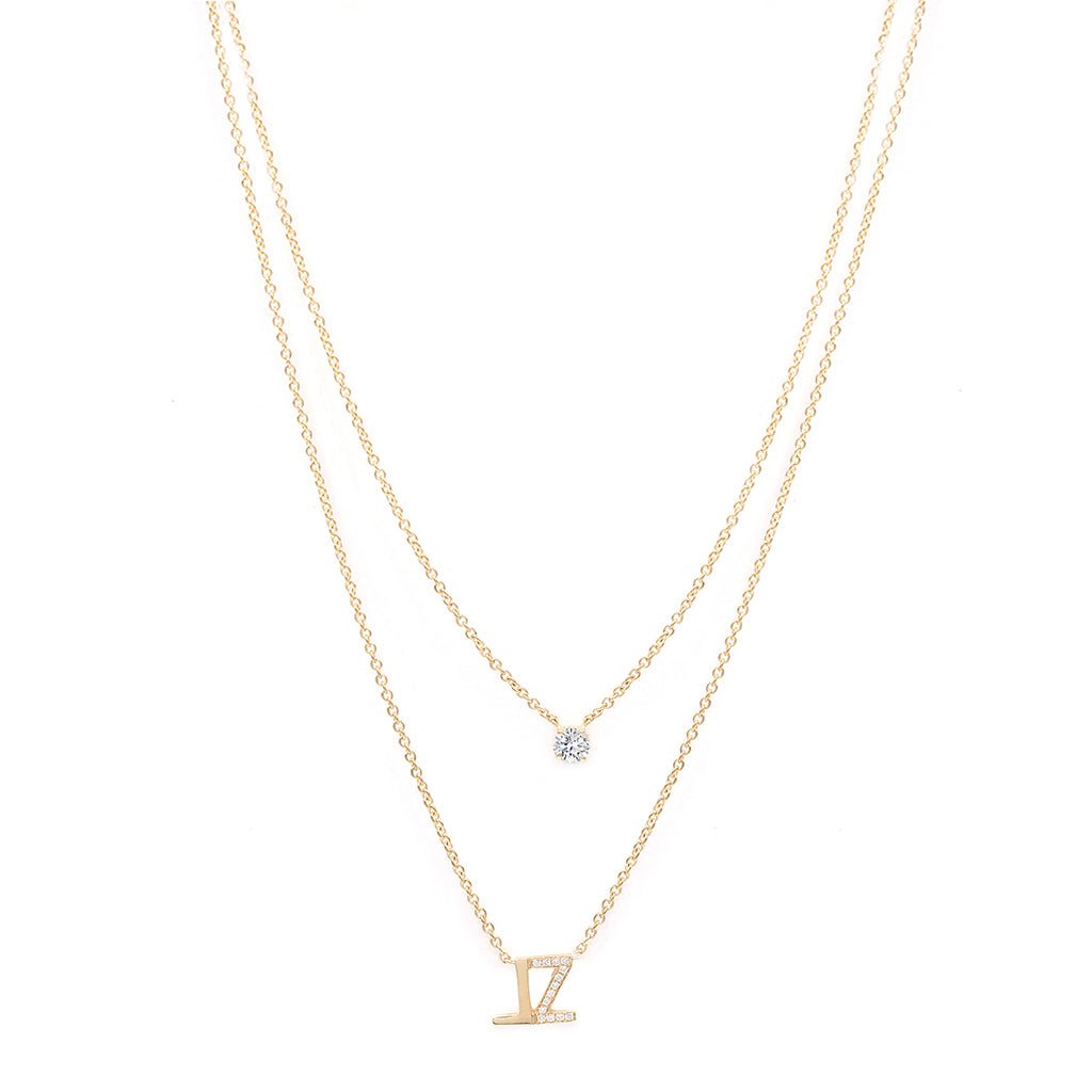 The Duo Necklace - HIBA JABER