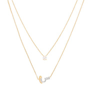 The Duo Necklace - HIBA JABER