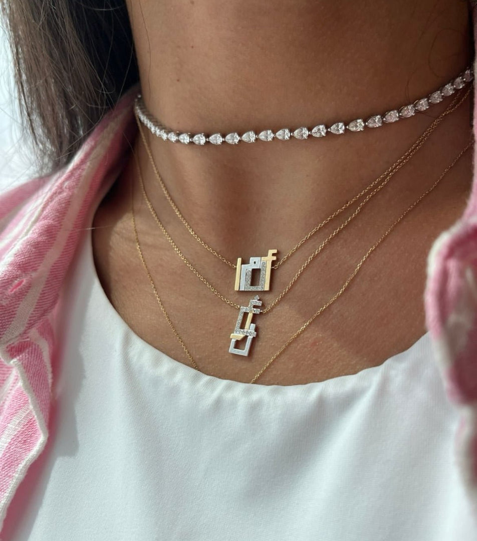 The Name Necklace - HIBA JABER