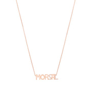 The Name Necklace - HIBA JABER
