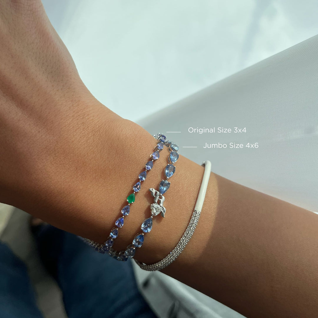 The Pear Cut Bracelet - HIBA JABER