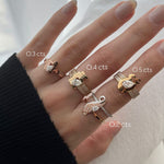 تحميل الصورة في عارض المعرض, The Thin &amp; Thick Duo Ring - HIBA JABER
