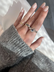 The Thin & Thick Duo Ring - HIBA JABER