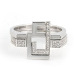 Load image into Gallery viewer, The Thin &amp; Thick Duo Ring - HIBA JABER