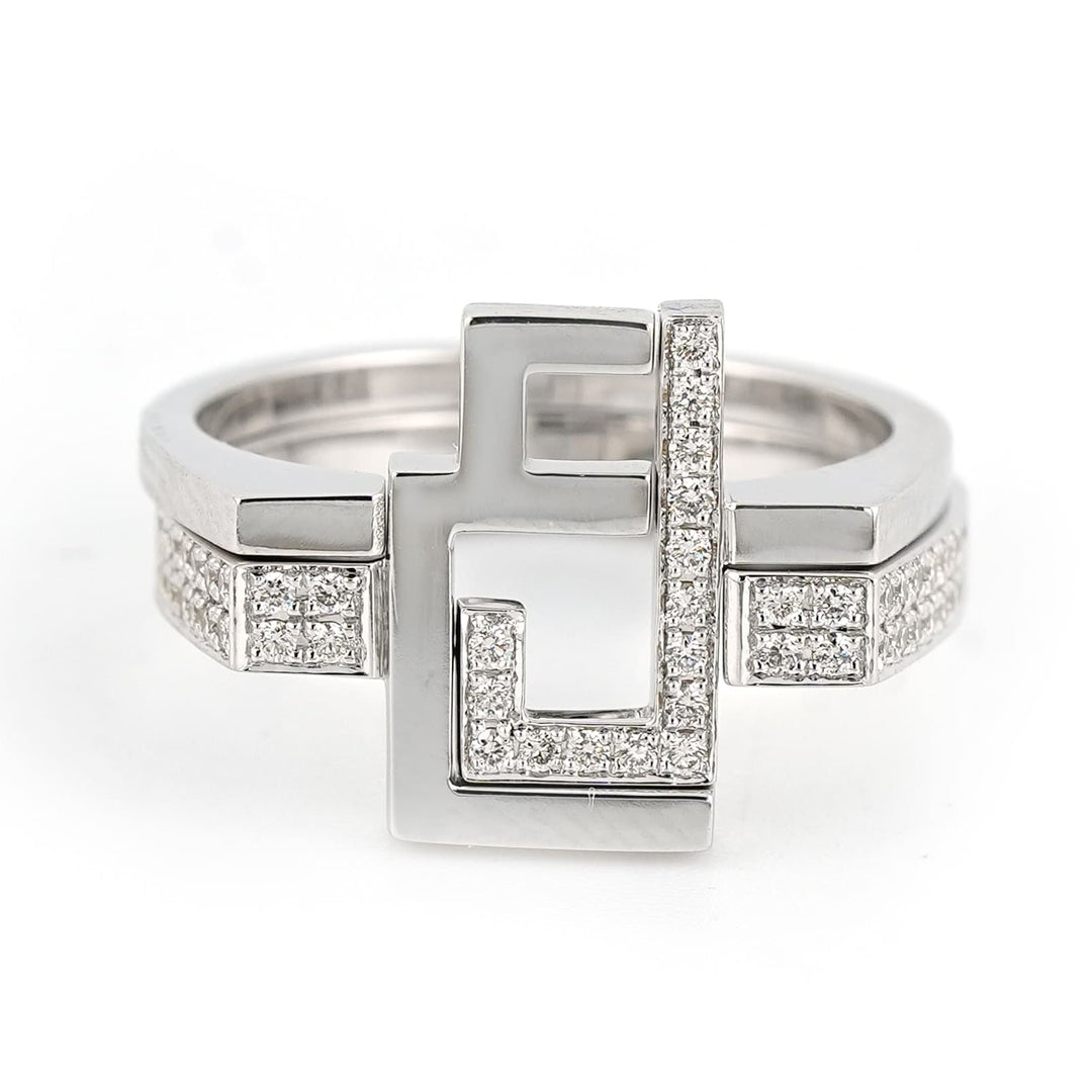 The Thin & Thick Duo Ring - HIBA JABER