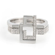 The Thin & Thick Duo Ring - HIBA JABER